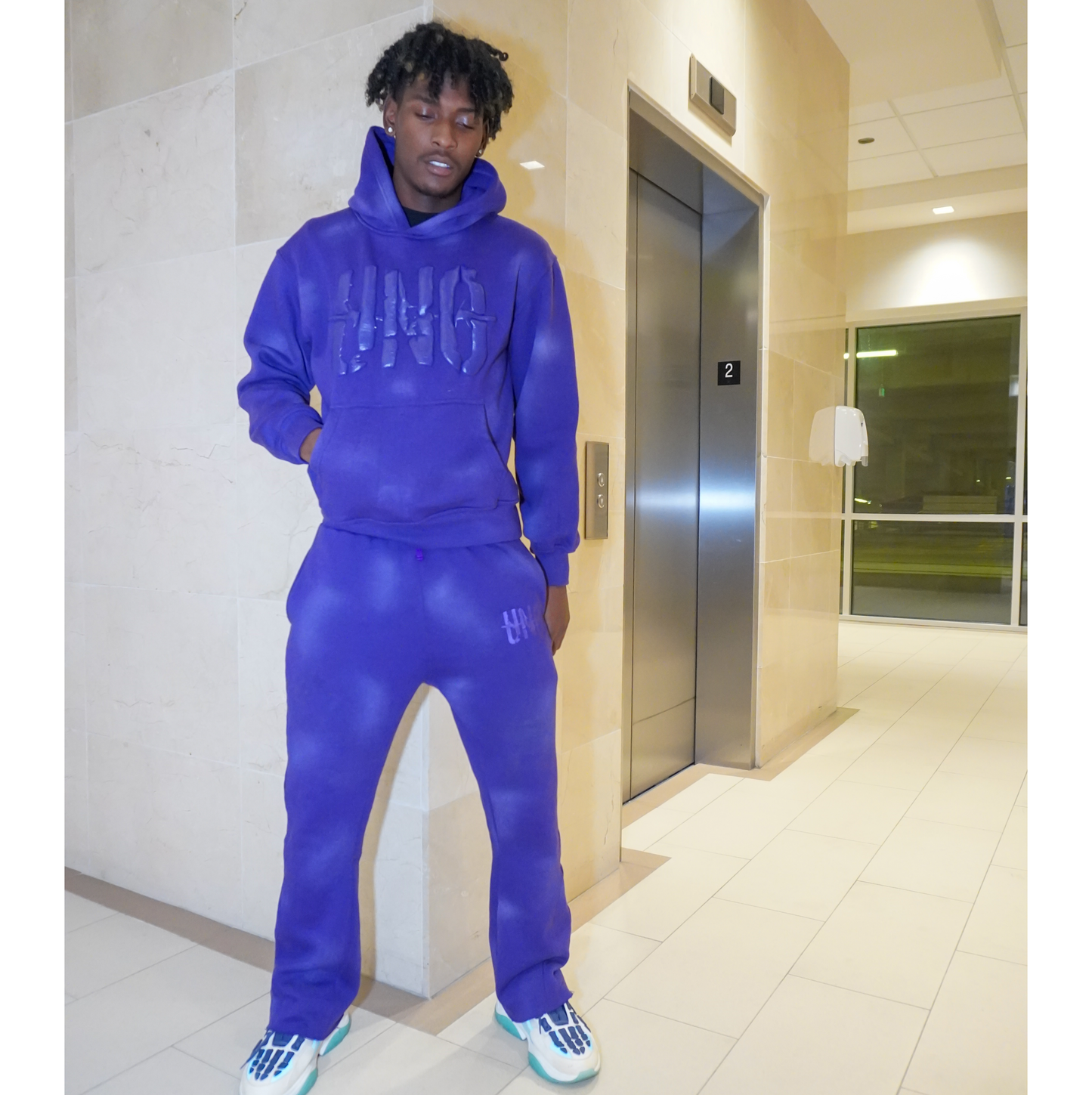 ACID-WASHED BUNDLE - PURPLE image 1