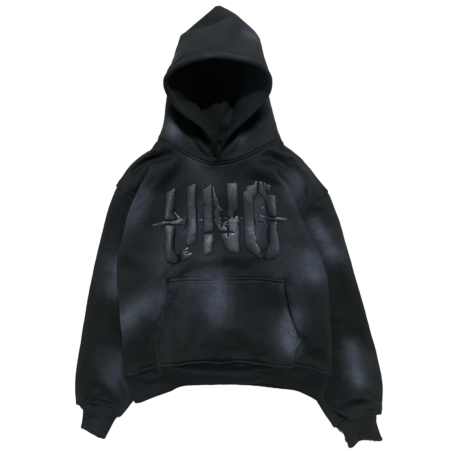 WASHED HOODIE - BLACK image 0