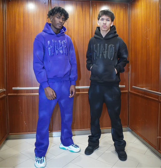 ACID-WASHED BUNDLE - PURPLE